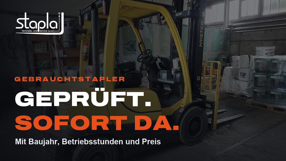 Gebrauchtstapler kaufen: worauf es wirklich ankommt