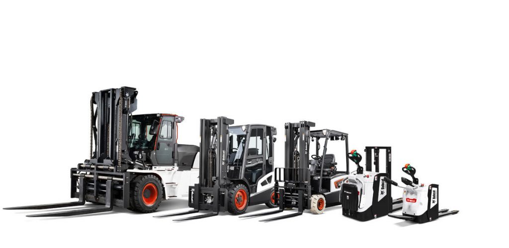 Bobcat Gegengewichtstapler-Flotte 2024