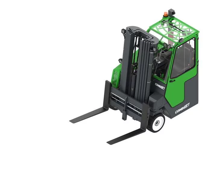 Combilift Combi-CBE4 elektrischer multidirektionaler Gabelstapler, Detailansicht