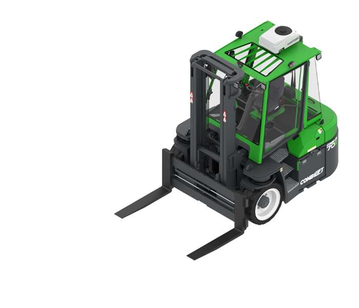 Combilift Combi-CB70E multidirektionaler Gabelstapler, Detailansicht