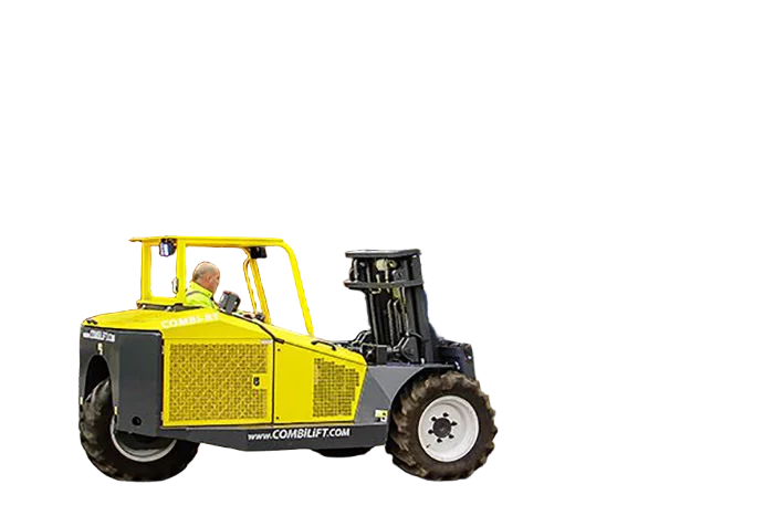 Combilift Combi-RT Geländestapler freigestellt