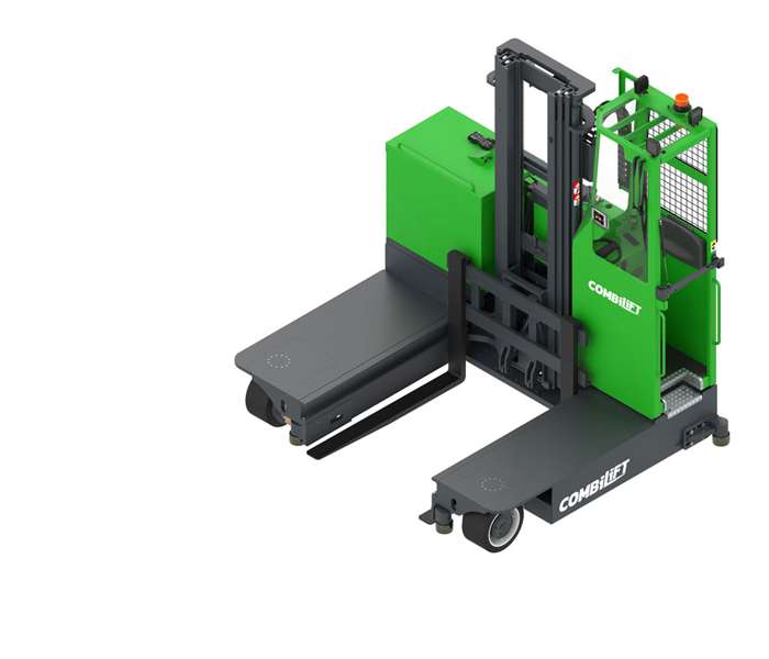 Combilift Combi-ST Seitenstapler mit Stehplattform, offizielles Foto
