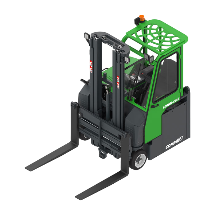 Combilift Combi-CBE elektrischer multidirektionaler Gabelstapler, freigestellt
