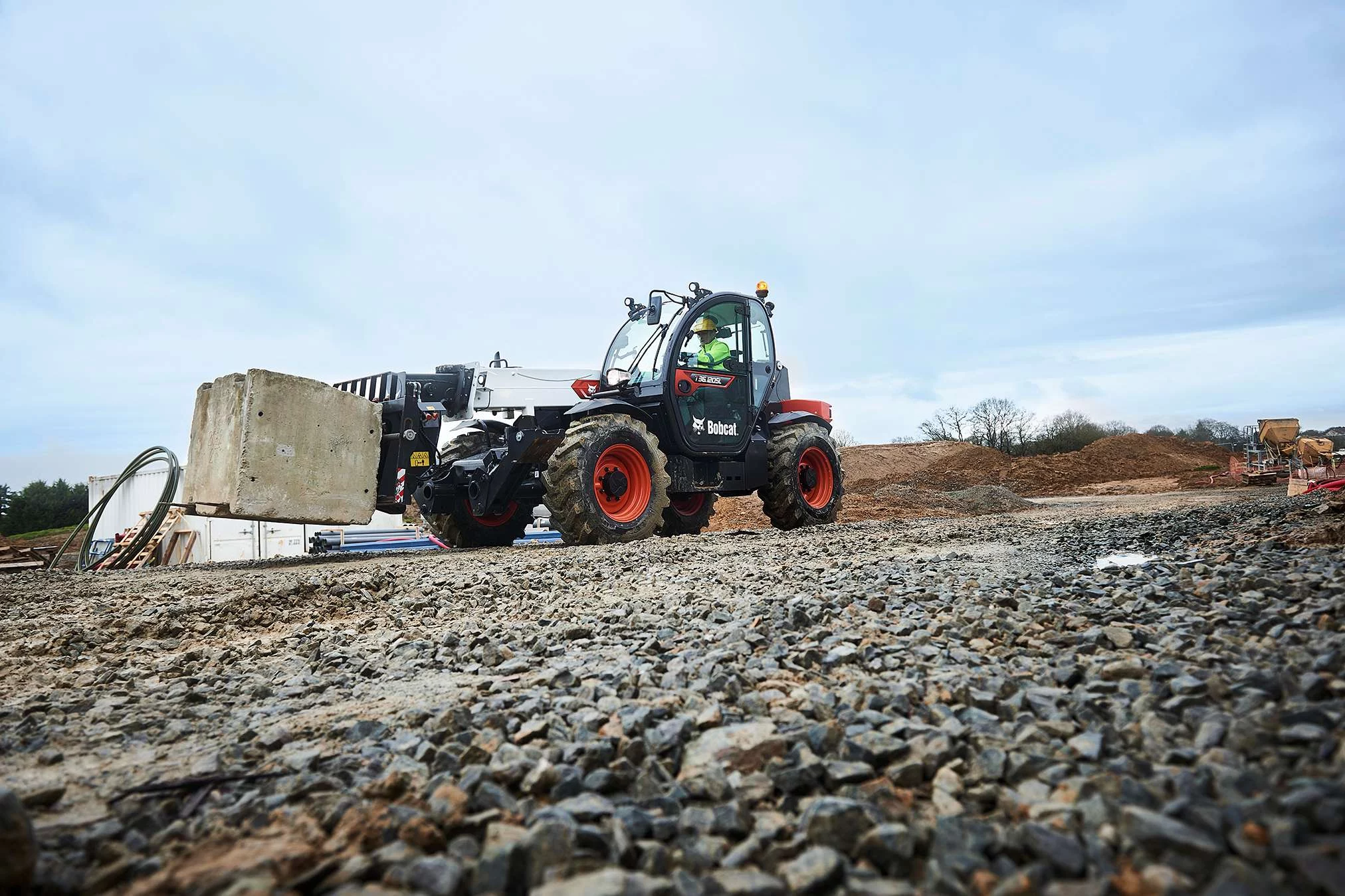 Bobcat T36.120SL Teleskoplader im Einsatz