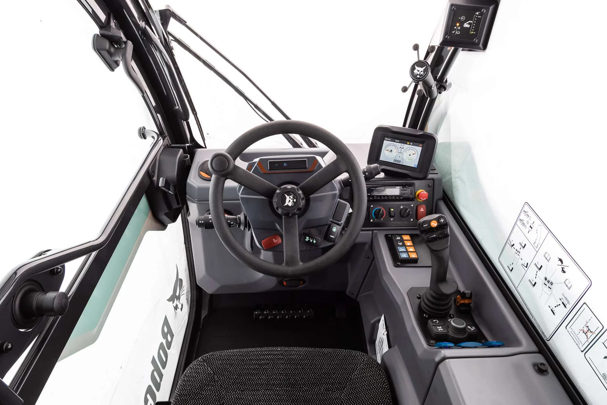 Bobcat T41.140SLP Teleskoplader im Einsatz auf der Baustelle