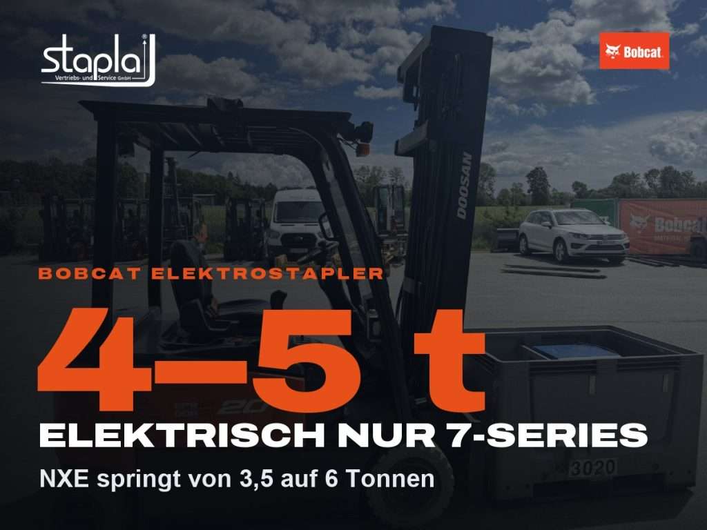 stapla Grafik: 4–5 t, NXE springt von 3,5 auf 6 Tonnen