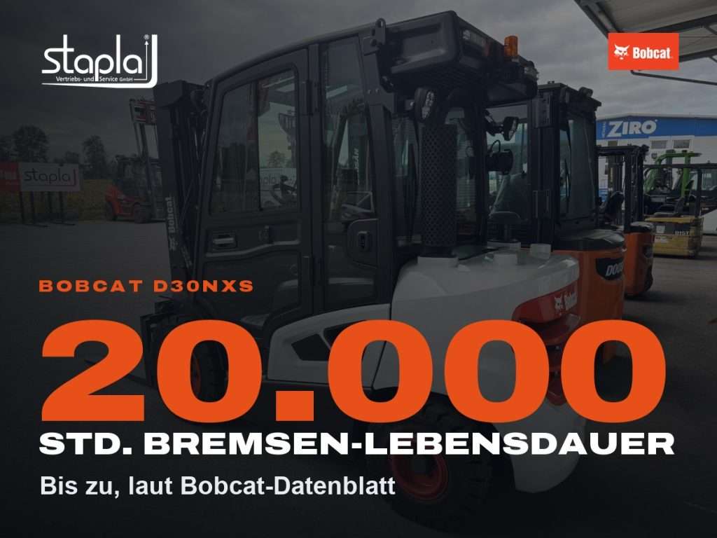 stapla Grafik: 20.000, Bis zu, laut Bobcat-Datenblatt