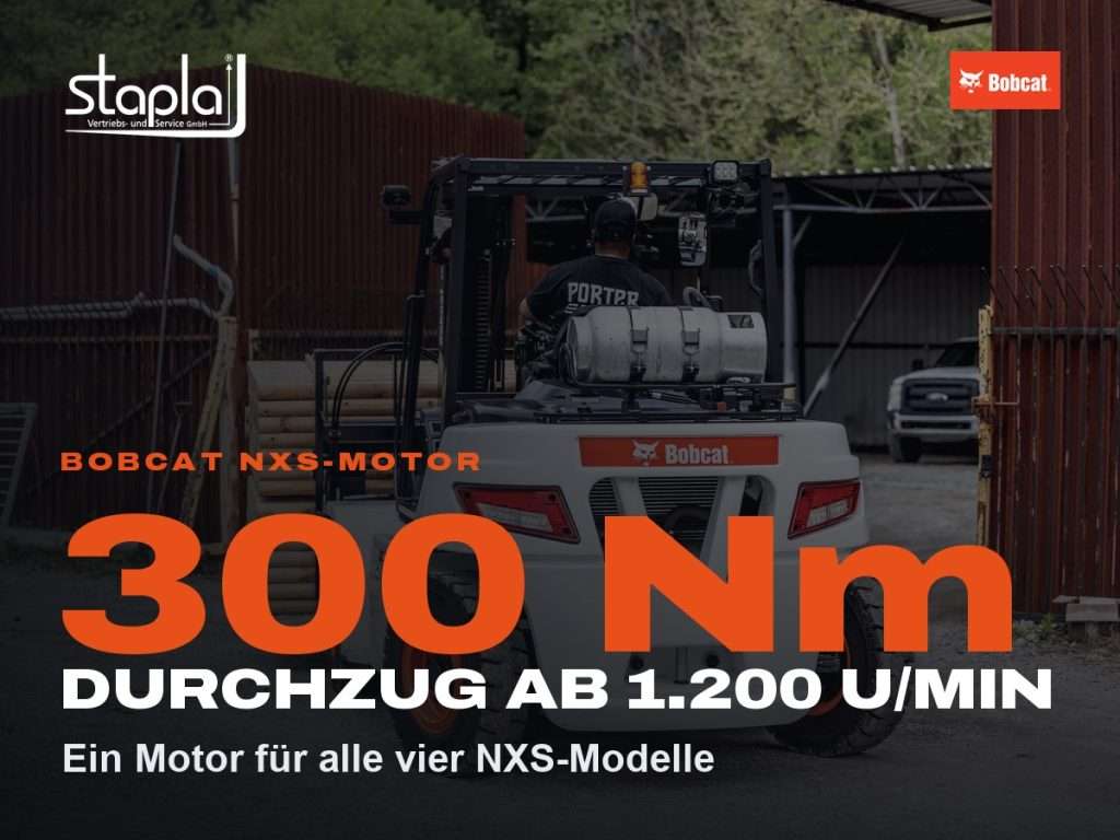stapla Grafik: 300 Nm, Ein Motor für alle vier NXS-Modelle