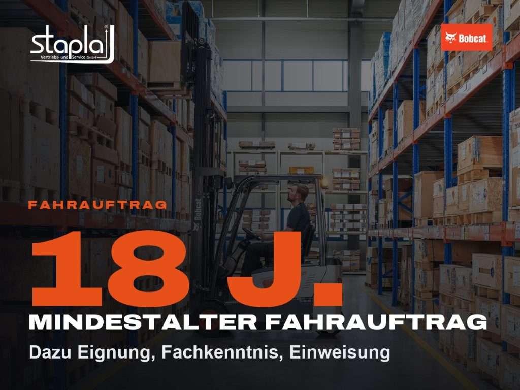 stapla Grafik: 18 J., Dazu Eignung, Fachkenntnis, Einweisung