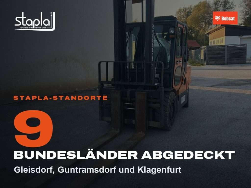 stapla Grafik: 9, Gleisdorf, Guntramsdorf und Klagenfurt
