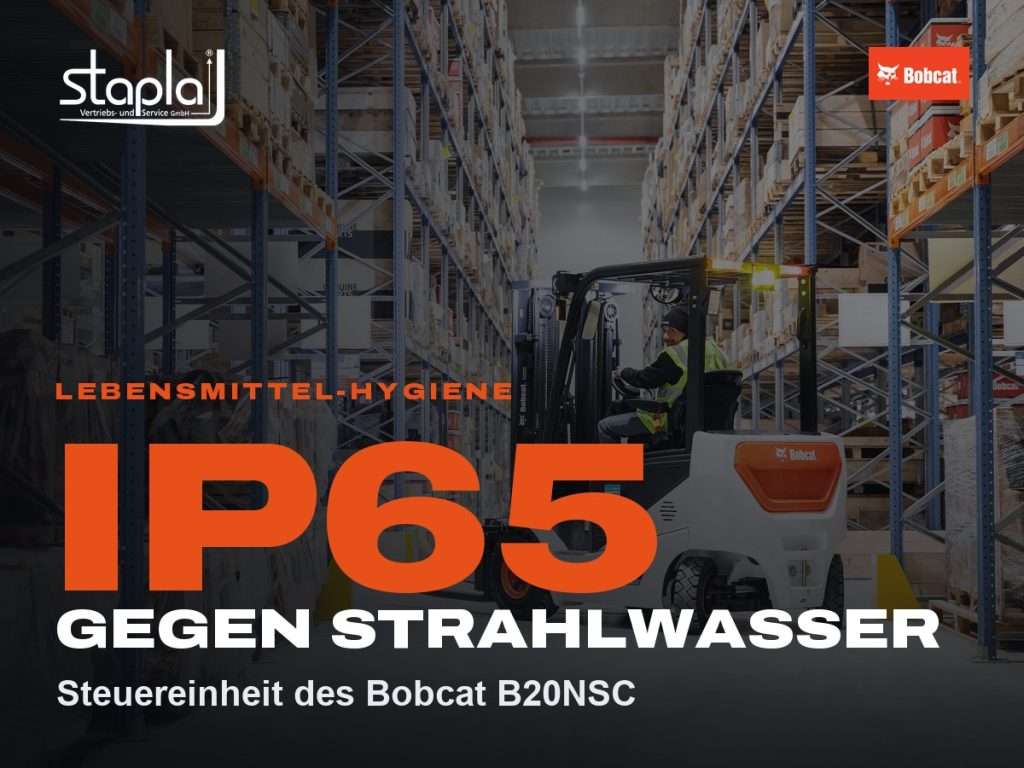 stapla Grafik: IP65, Steuereinheit des Bobcat B20NSC