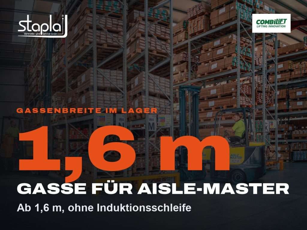 stapla Grafik: 1,6 m, Ab 1,6 m, ohne Induktionsschleife