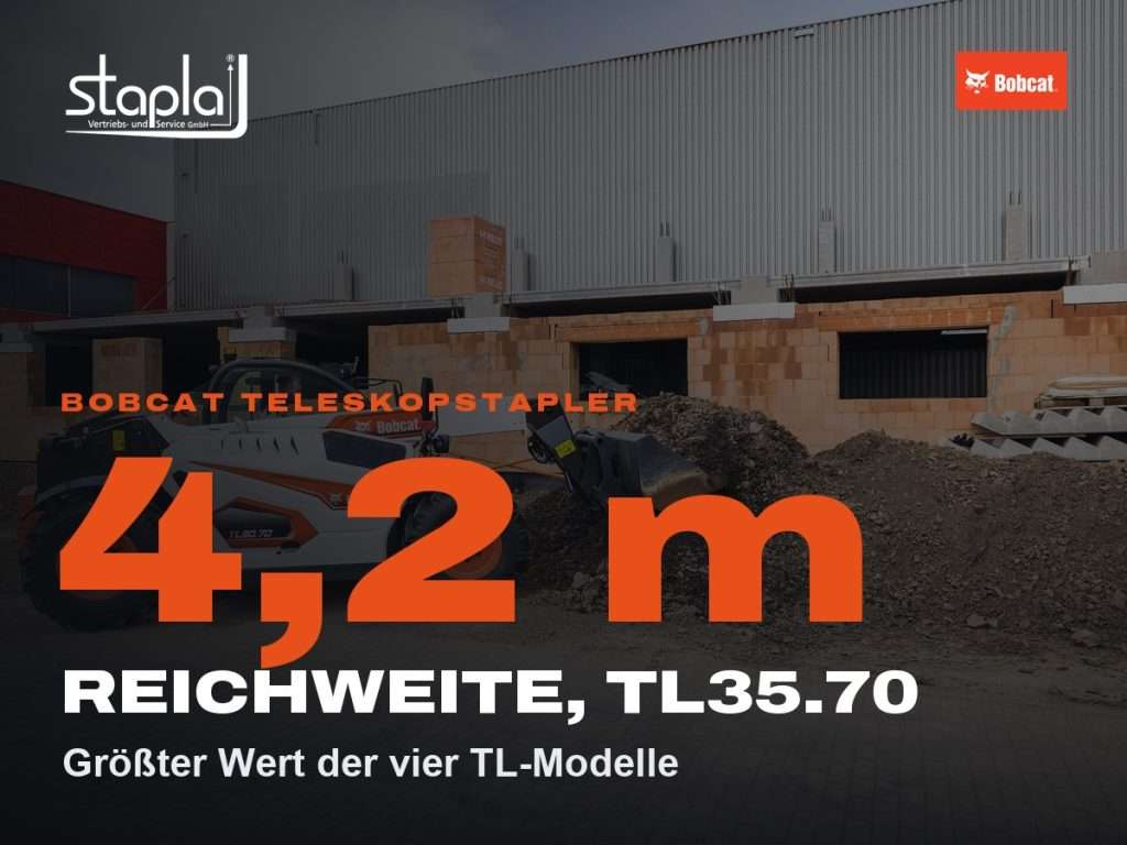 stapla Grafik: 4,2 m, Größter Wert der vier TL-Modelle