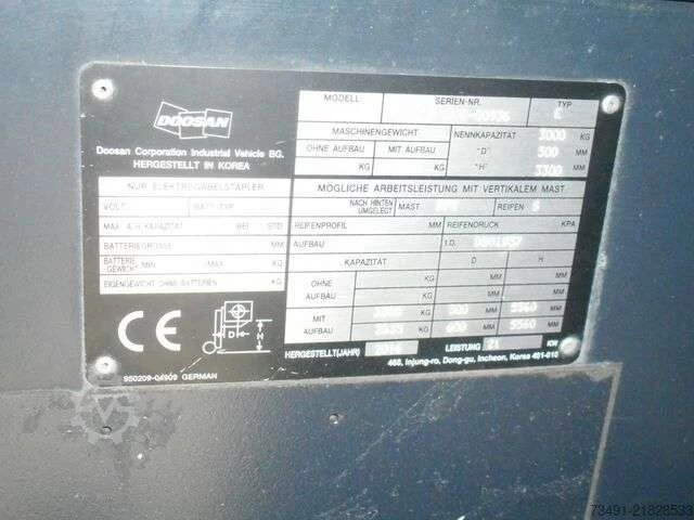 Doosan B30X-5 Elektrostapler