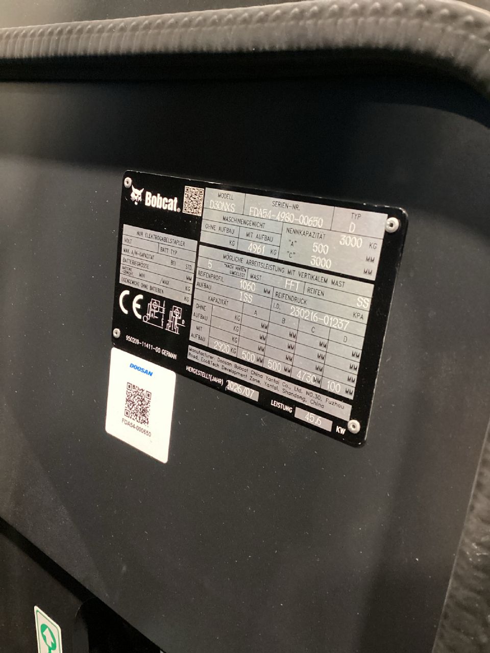 Bobcat D30NXS